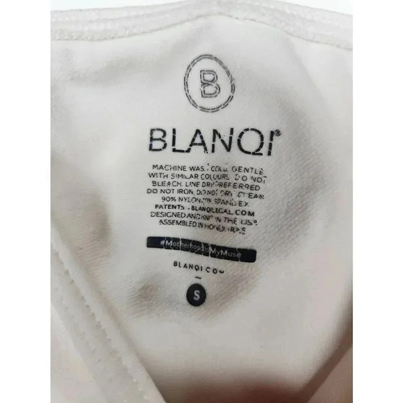 Blanqi Maternity Support Tank Top White Size Small. - Picture 3 of 3